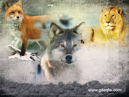 Առակ: Առյուծը, Գայլը և Աղվեսը